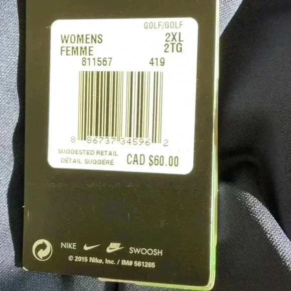 NWT  Nike Golf Shirt in Size XXL - Picture 6 of 6